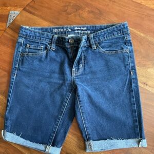 Merona Modern Straight Blue Denim Jeans